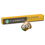 Starbucks By Nespresso Blonde Espresso Roast Coffee Pods 10 Capsules GOODS ASDA