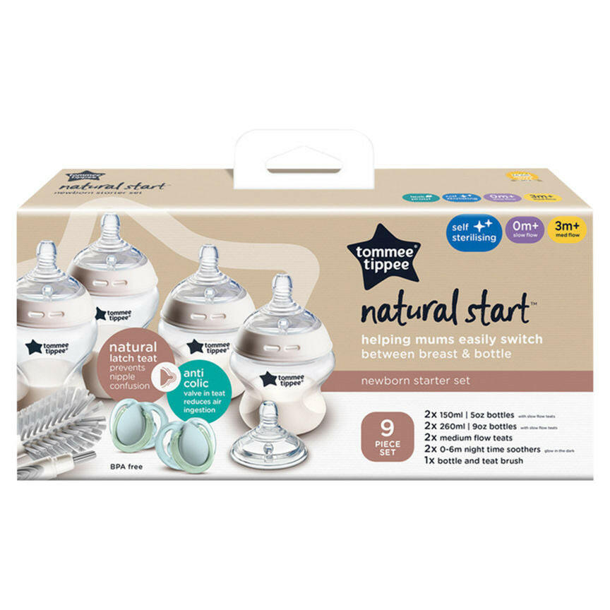 Tommee Tippee Closer to Nature Newborn Starter Set 0m+ GOODS ASDA