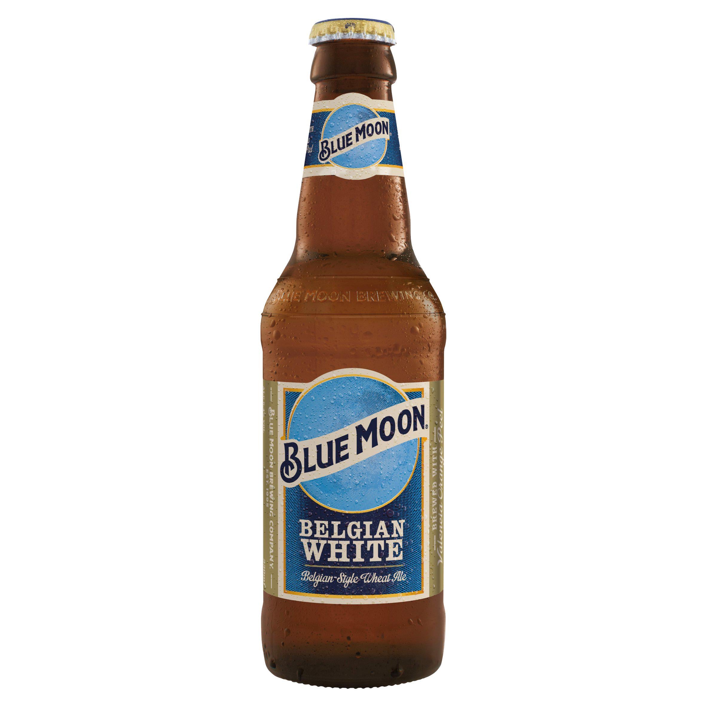 Blue Moon Belgian Style Wheat Beer Bottle 330ml - McGrocer