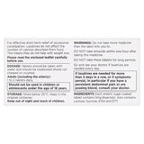 Superdrug Constipation Relief Tablets X 20 GOODS Superdrug