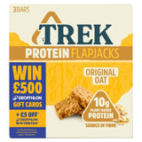 TREK Original Oat Protein Flapjacks Multipack 3 x 50g Food Cupboard M&S