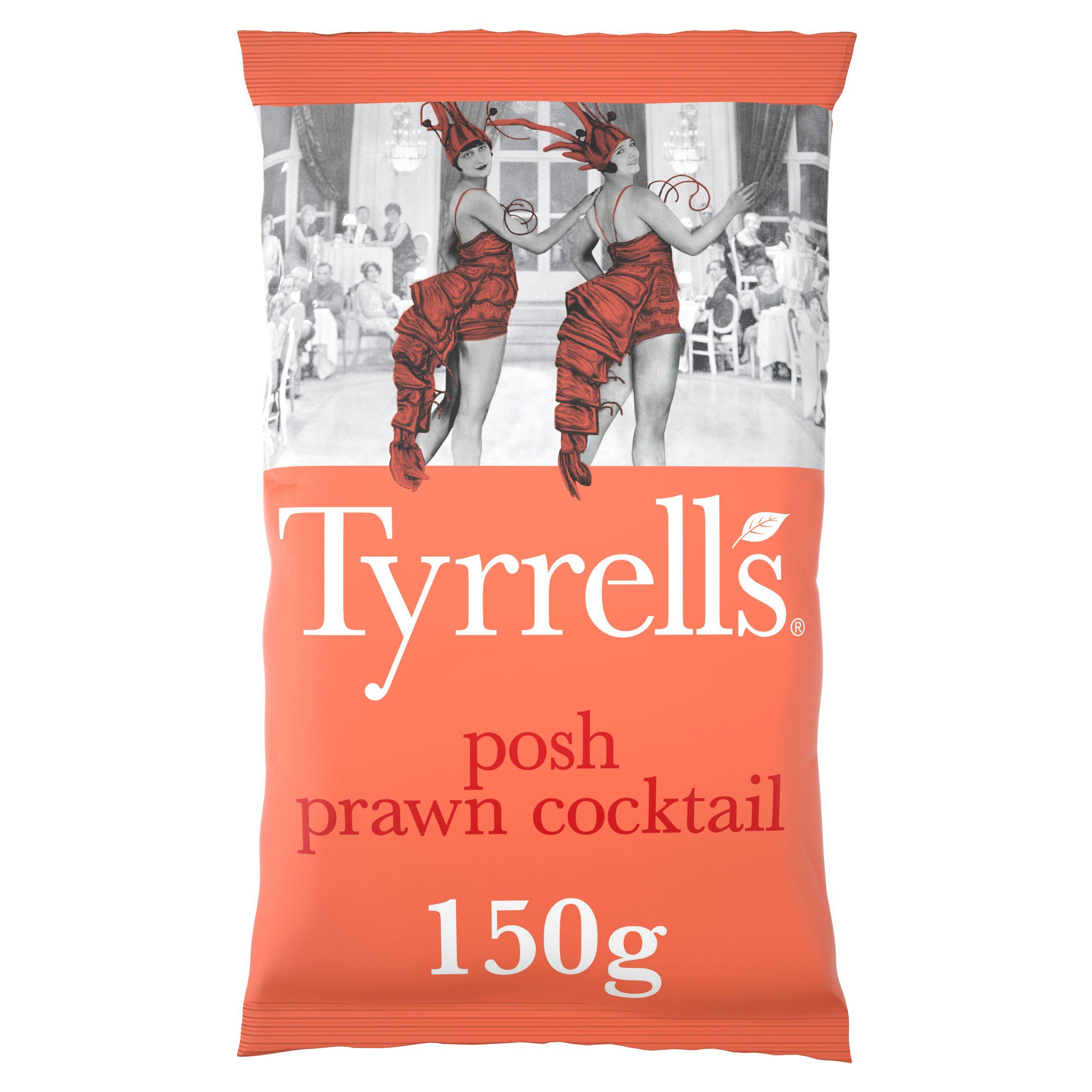 Tyrrells Posh Prawn Cocktail 150g FOOD CUPBOARD Sainsburys