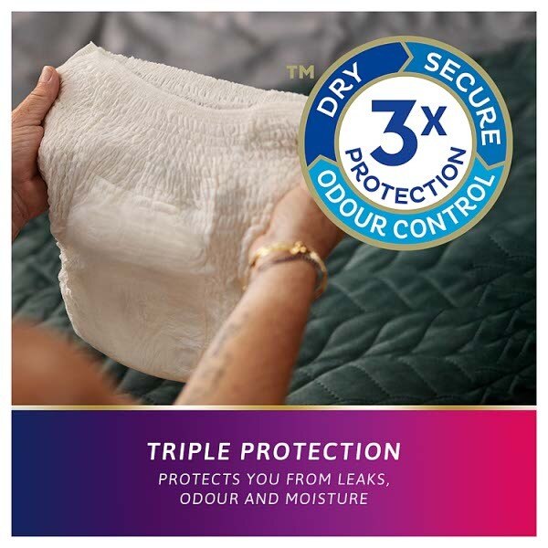 TENA Silhouette Incontinence Pants Plus Size Large 8 pack GOODS Superdrug