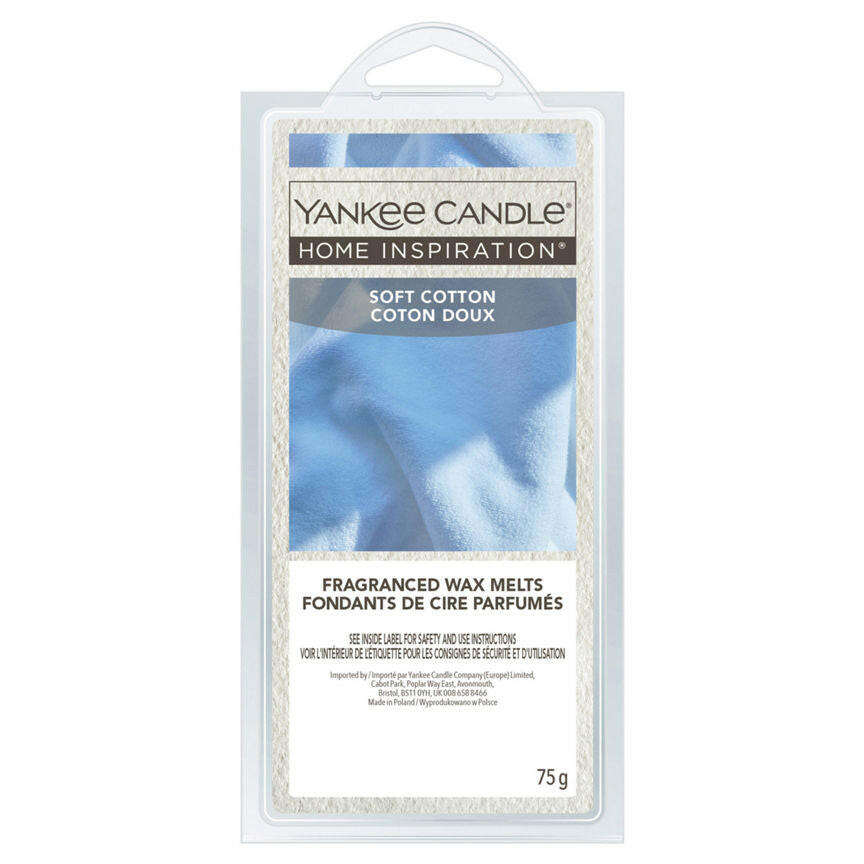Yankee Candle Home Inspiration  Cotton Wax Melts General Household ASDA