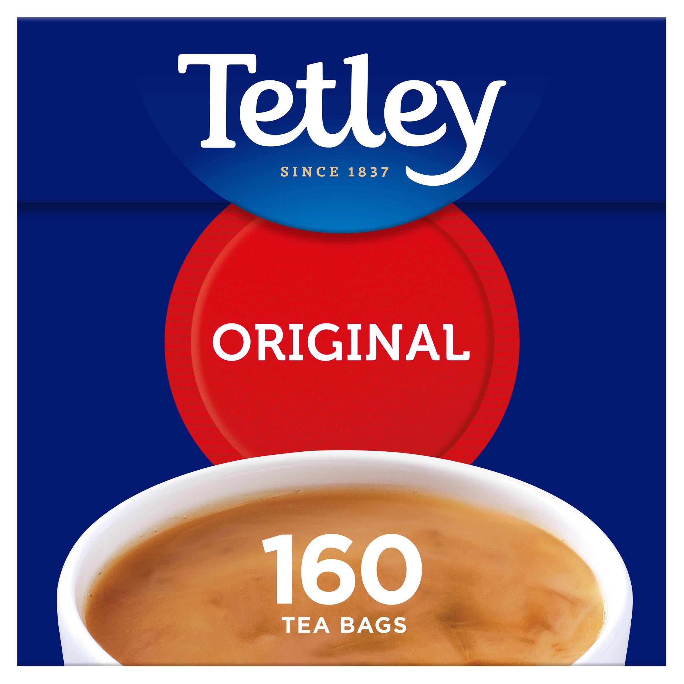 Tetley Everyday Tea Bags, Softpack x160 All tea Sainsburys