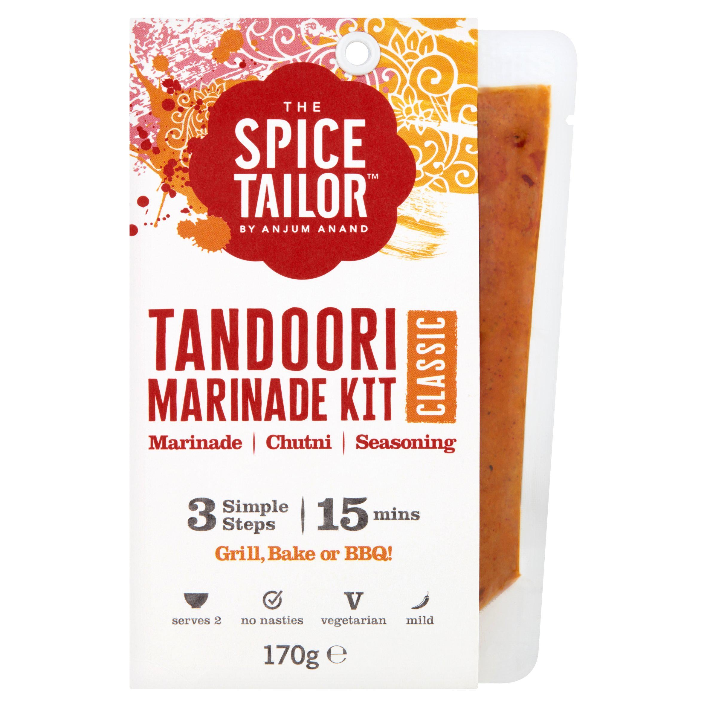 The Spice Tailor Tandoori Marinade Spicy Sauce Kit 170g Indian Sainsburys