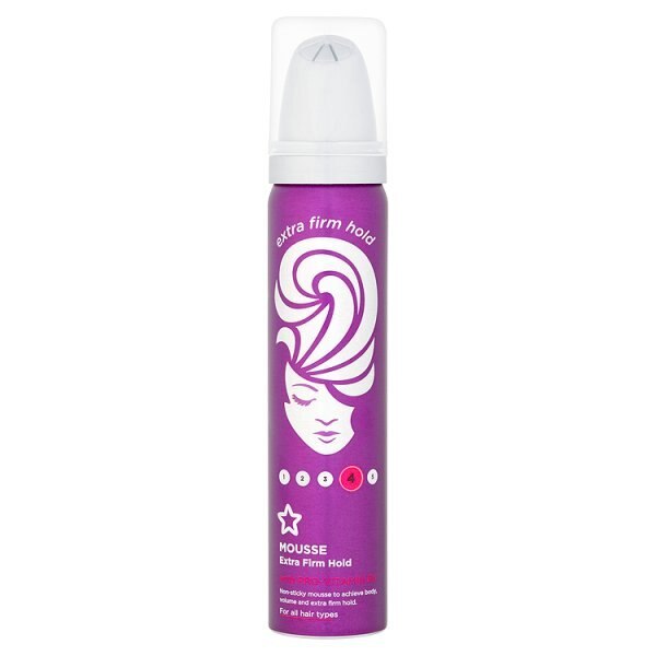 Superdrug 75ml Hair Mousse - Extra Firm Hold GOODS Superdrug