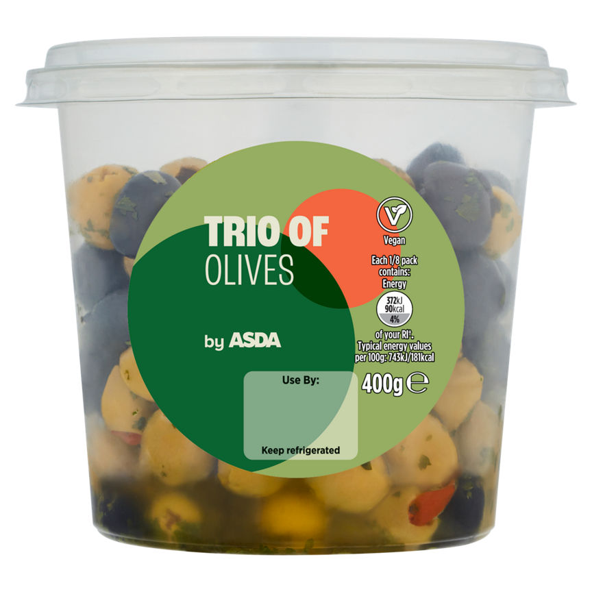 ASDA Trio of Olives - McGrocer