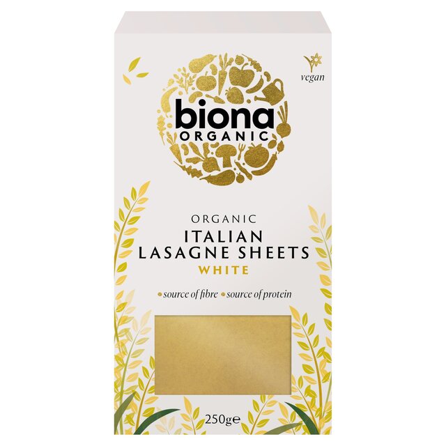 Biona Organic Lasagne Pasta Sheets 250g - McGrocer