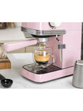 Salter Pink Retro Espresso Machine