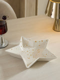 Gold Star Shaped Serving Bowl