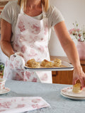 Victoria Eggs Pink Afternoon Tea 100% Cotton Apron