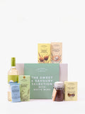 Cartwright & Butler Sweet and Savoury Gift Box with White Wine