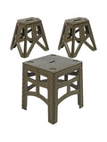 Keeeper Set of 2 Olive Tom And Timo Foldable Outdoor Chairs And Tables