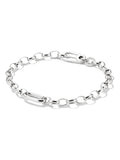 Thomas Sabo Silver Plated Charm Connect Link Bracelet