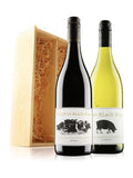 Virgin Wines Premium Mixed Duo in Wooden Gift Box
