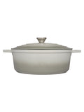 Mary Berry Grey At Home 32cm Cast Aluminium Oval Casserole Dish