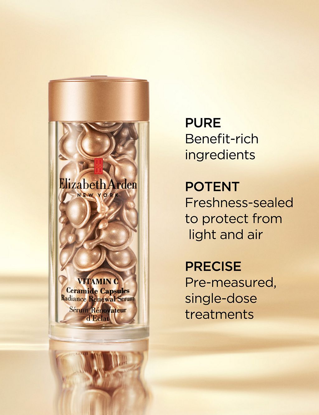 Vitamin C Ceramide Capsules Radiance Renewal Serum 30 Piece GOODS M&S