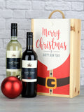 LeBonVin Italian Wine Duo Christmas Wooden Gift Box