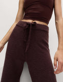 Super Soft Boucle High Waisted Wide Leg Joggers