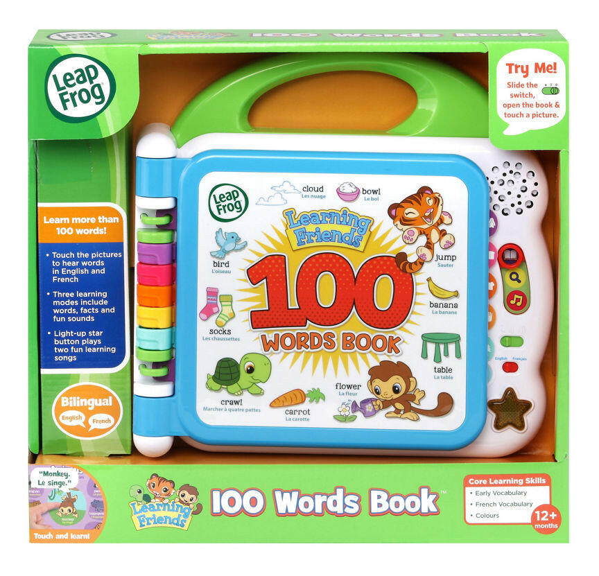 VTech Leapfrog Learning Friends 100 Words Book GOODS ASDA