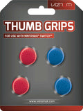 Venom Red/Blue Thumb Grips For Nintendo Switch GOODS ASDA