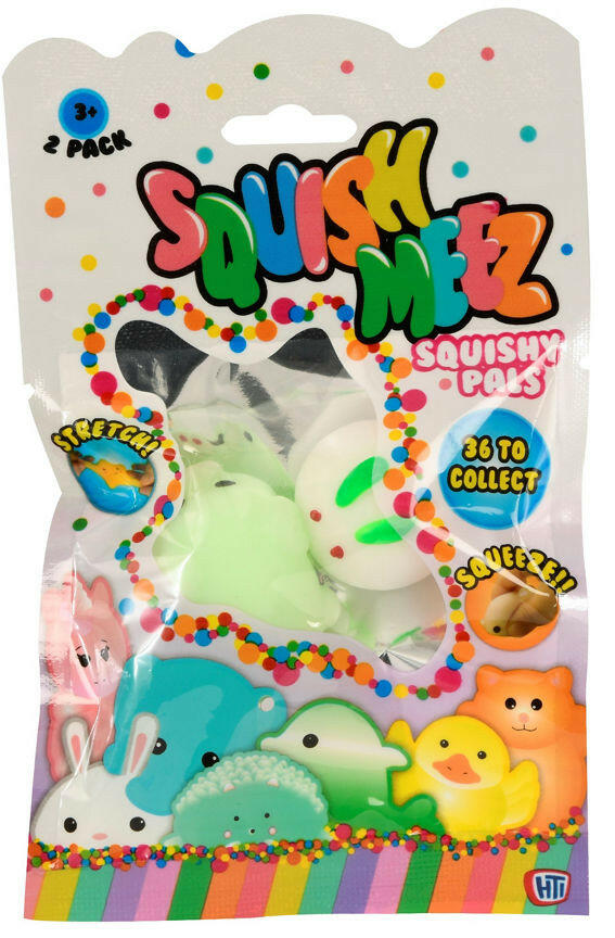 Squish Meez Squishmeez 2 Pack ( Style May Vary - Age 3+ Years) GOODS ASDA