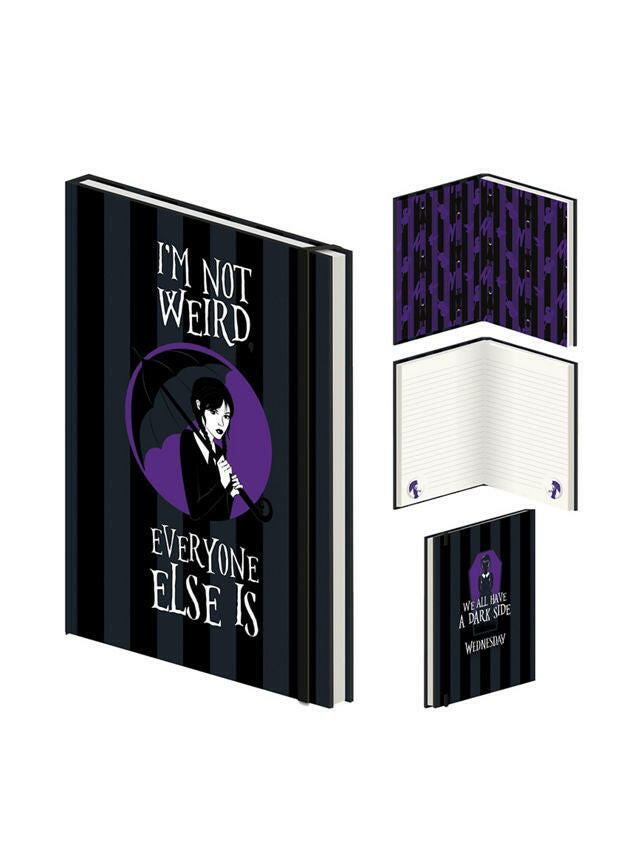 Wednesday A5 Notebook GOODS ASDA