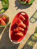 Rockett St George Red Watermelon Serving Plate