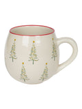 Sophie Allport Natural Christmas Trees Stoneware Mug