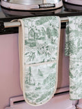 Avalon Home Green Lake District Toile Oven Gloves