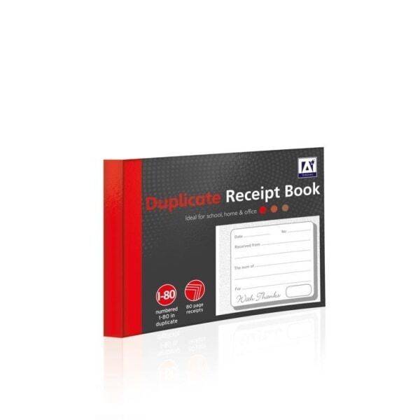 A Star Duplicate Receipt Book - McGrocer