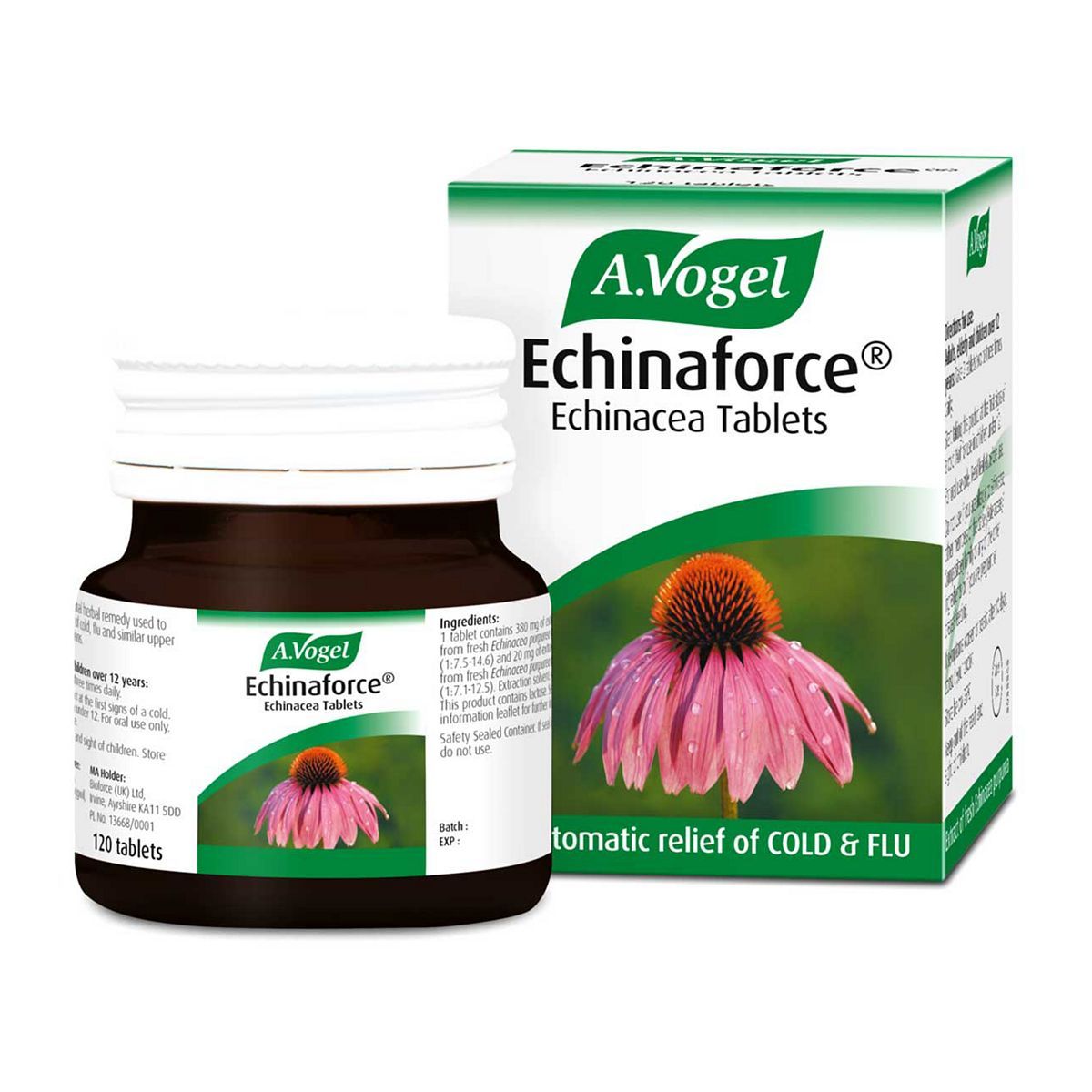 A.Vogel Echinaforce Echinacea Tablets 120 Tablets - McGrocer