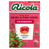 Ricola Cranberry Sugar Free 45g - McGrocer