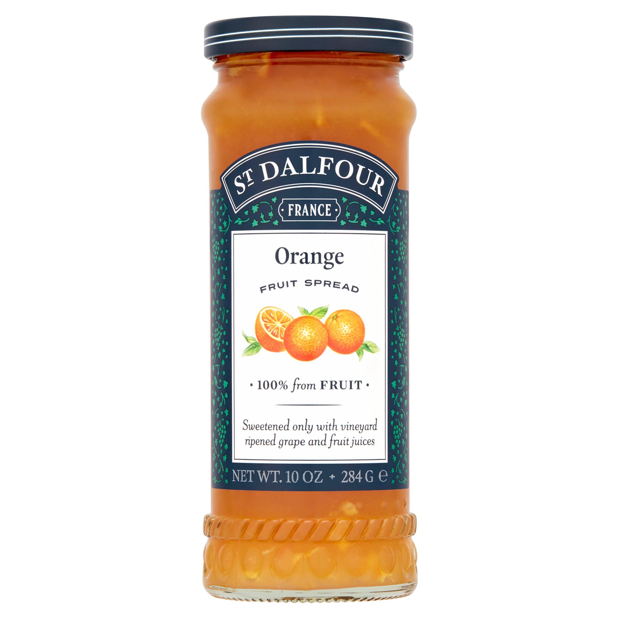 St. Dalfour Orange Thick Cut Fruit Spread 284g Jams & conserves Sainsburys