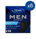 TENA Men Incontinence Protective Shield - Extra Light - 8 packs of 14 Bundle GOODS Boots