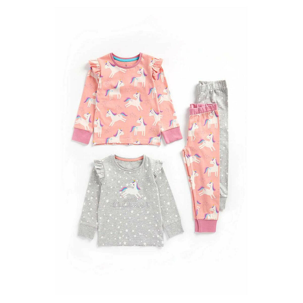 Unicorn Pyjamas - 2 Pack GOODS Boots