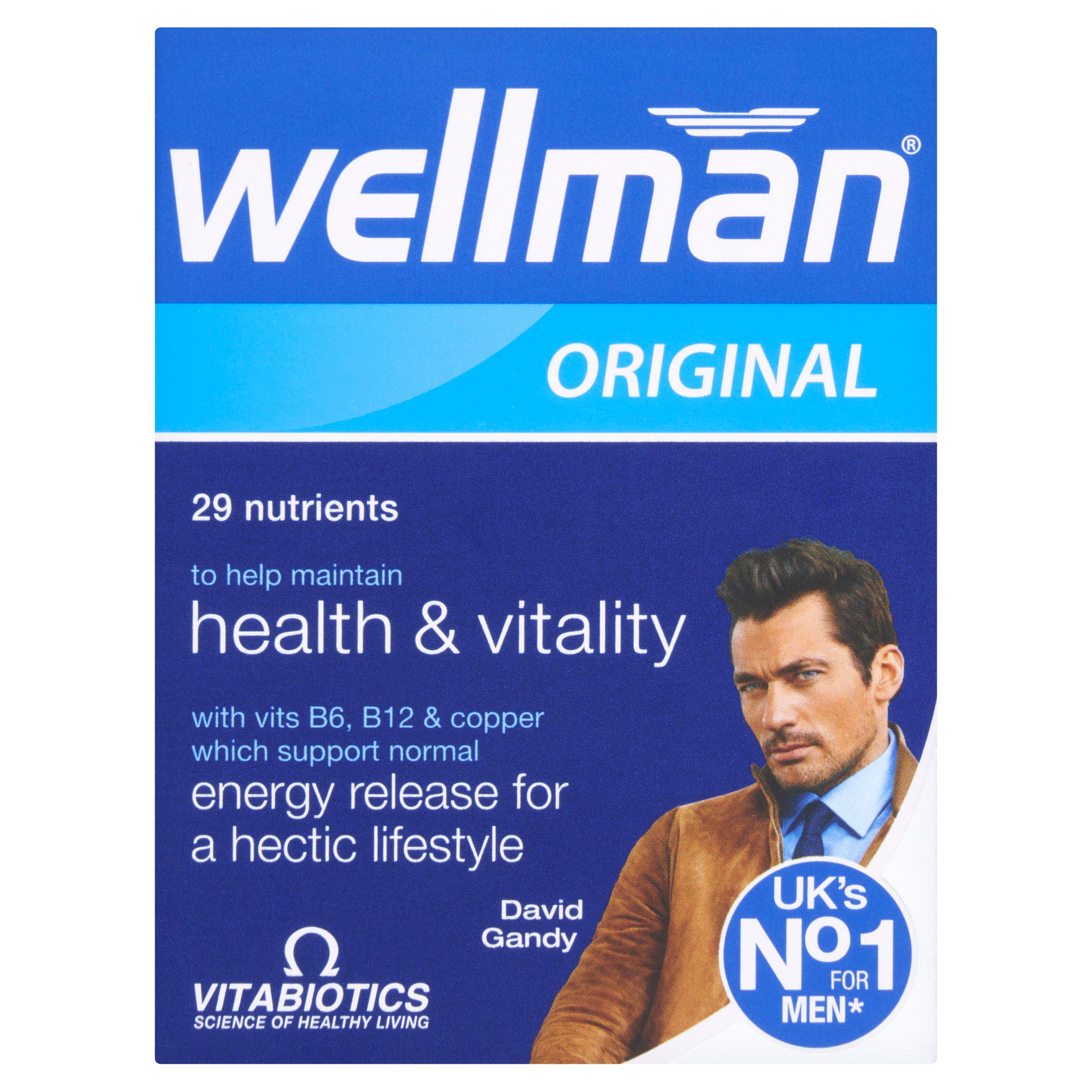 Vitabiotics Wellman x30 GOODS Sainsburys