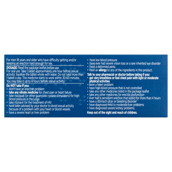 Superdrug Sildenafil 50mg Film-coated Tablet 4's GOODS Superdrug