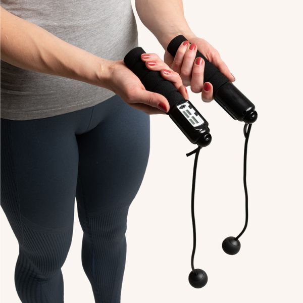 Swedish Posture Jump Digital Speed Skipping Rope with Cord GOODS Superdrug
