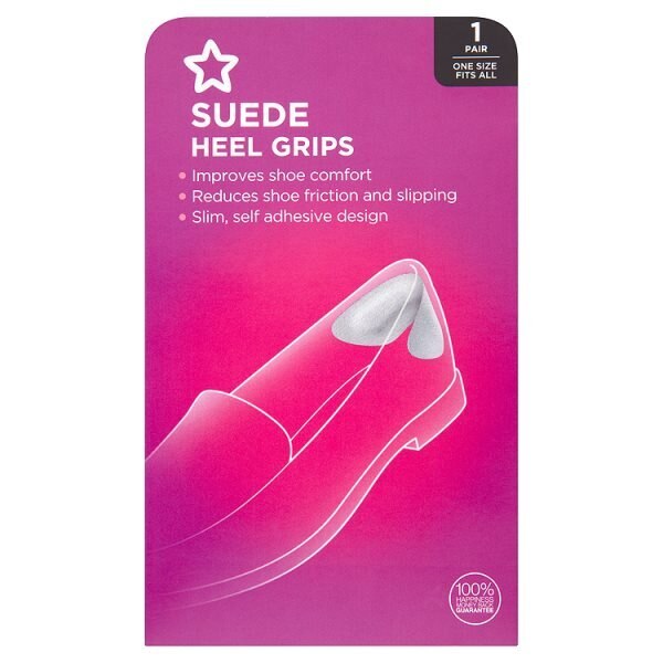 Superdrug Heel Grips 1 pair GOODS Superdrug