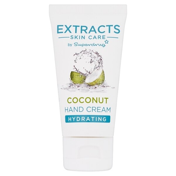 Superdrug Extracts Coconut Hand Cream 30ml GOODS Superdrug