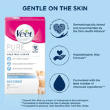 Veet Pure Inspiration Wax Strips Bikini & Underarm x30 GOODS Superdrug