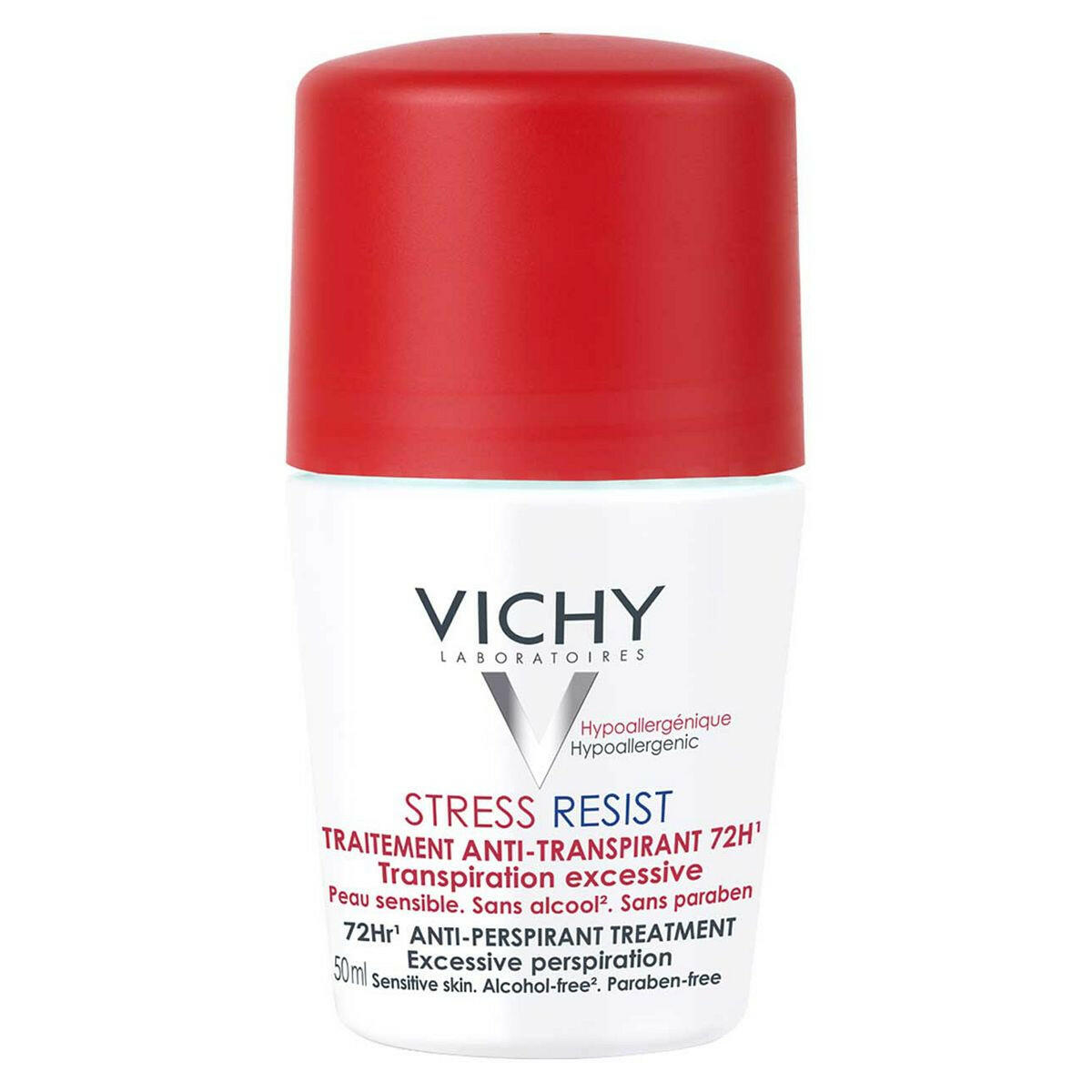 Vichy 72HR Stress Resist Roll-On Anti-Perspirant for sensitive skin 50ml Deodorants Boots