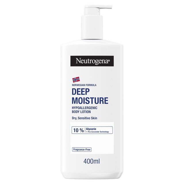 Neutrogena Deep Moisture Hypoallergenic Body Lotion 400ml - McGrocer