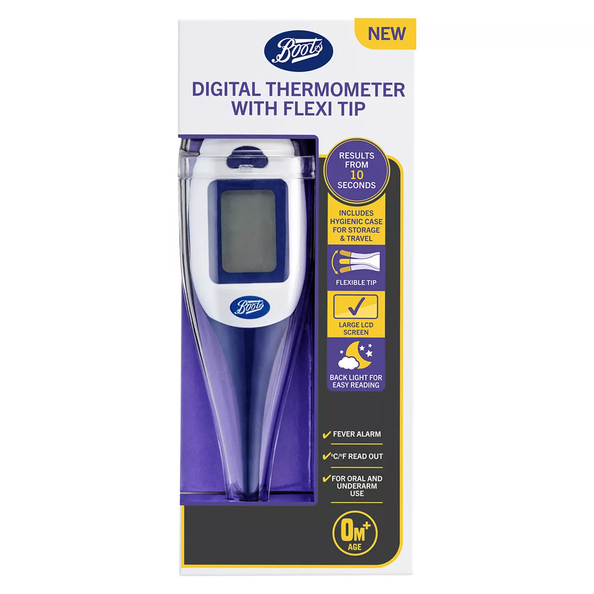 Boots Digital Thermometer with Flexi Tip - McGrocer
