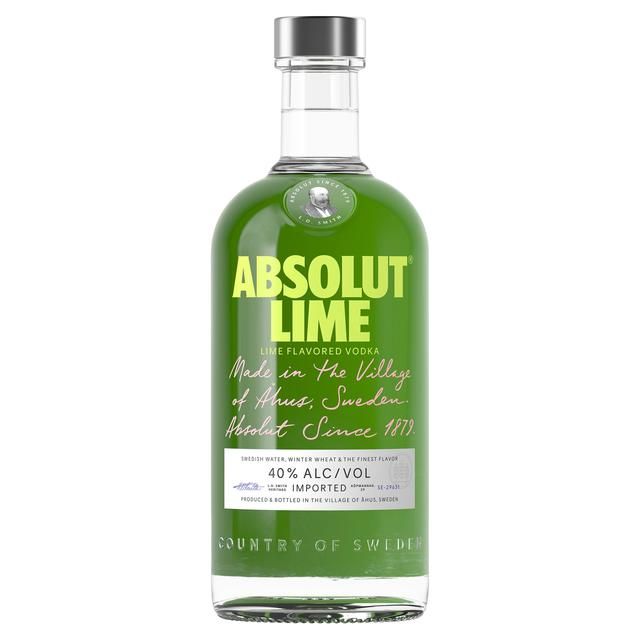 Absolut Lime Flavoured Swedish Vodka   70cl - McGrocer