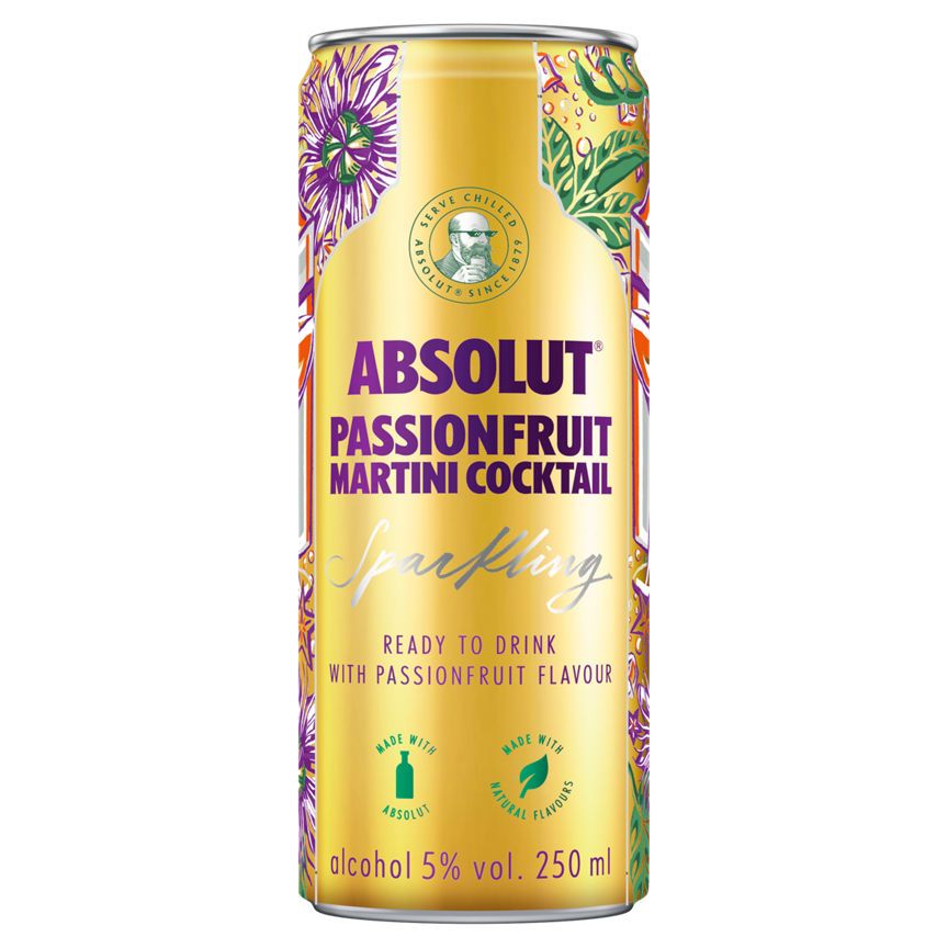 Absolut Passionfruit Martini Cocktail - McGrocer