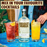 Absolut Vanilia Vanilla Flavoured Swedish Vodka   70cl - McGrocer