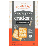 Absolutely Gluten Free Crackers Cracked Pepper 125g - McGrocer